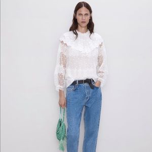 Ruffled Zara Blouse